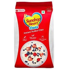 SUNDROP HEART OATS 500G
